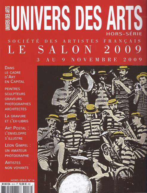 parution dans "Univers des Arts" Hors-série n°16, novembre 2009